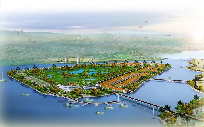 Khu biệt thự Golf cao cấp đảo Hồng Ngọc – Quảng Ngãi